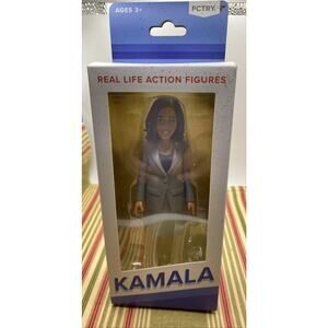FCTRY Kamala Harris Real Life Action Figure By Mike Leavitt Doll NIB